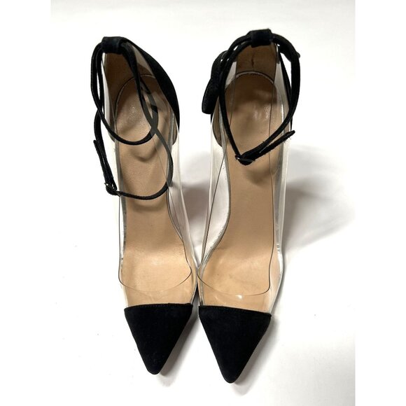 Christian Louboutin Un Bout 120 Illusion Pumps in Black - Picture 4 of 10